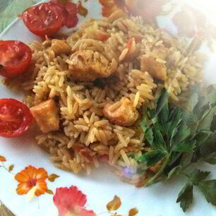 Рецепт Плова Студенческого из куриной грудки