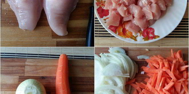 Рецепт плова студенческого из куриной грудки