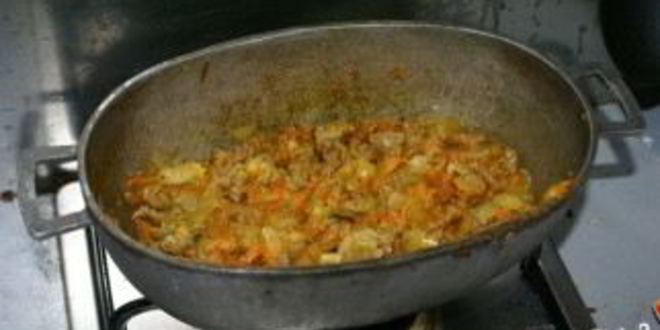 Рецепт плова в утятнице