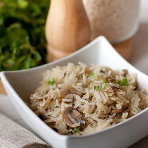 Рецепт Рисового пилава с шампиньонами