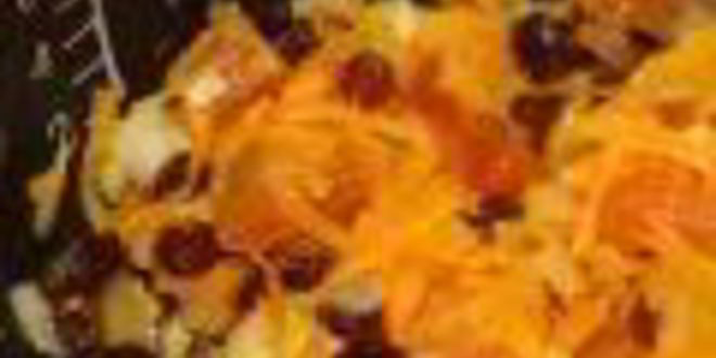 Рецепт сладкого плова с тыквой и сухофруктами