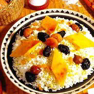 Рецепт Сладкого плова в мультиварке