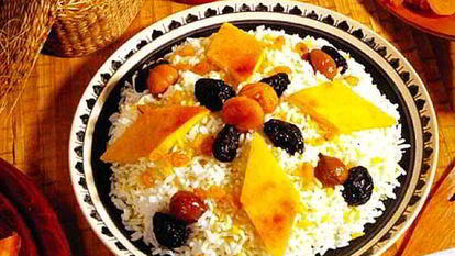 Рецепт Сладкого плова в мультиварке