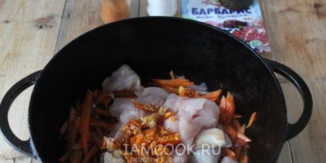 Рецепт узбекского плова с курицей