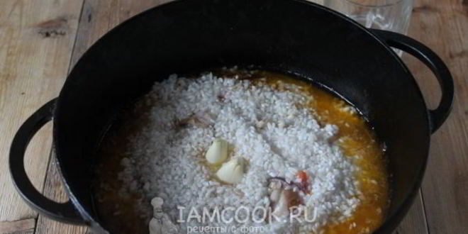 Рецепт узбекского плова с курицей