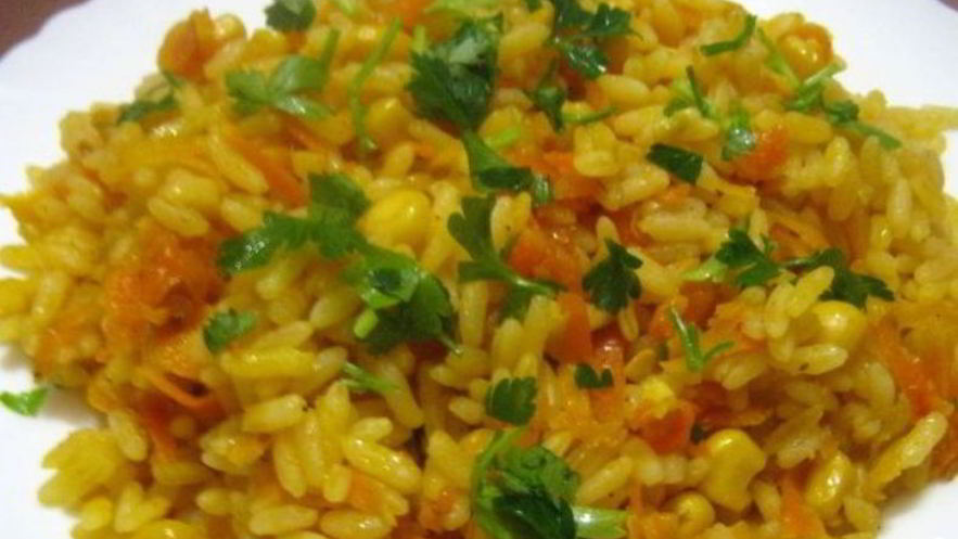 Рецепт вегетарианского плова с овощами