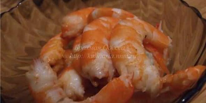 Рецепт креветок в шляпе со сливочным сыром