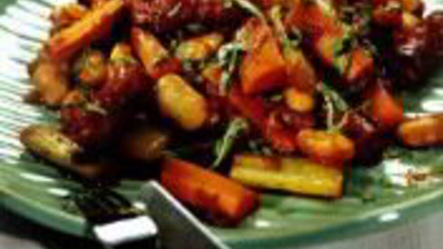 Рецепт марокканского рагу с колбасками