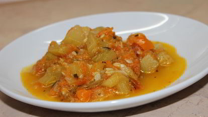 Рецепт Овощного рагу из кабачков