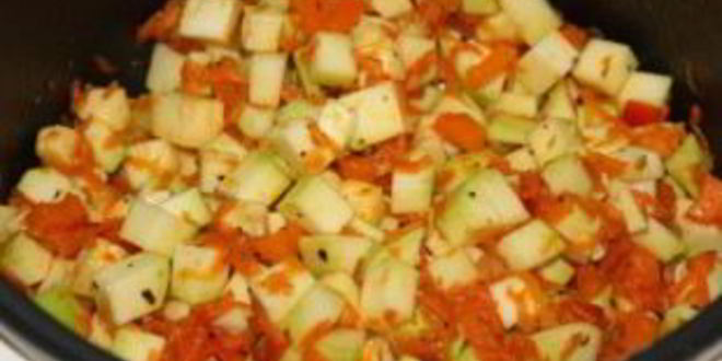 Рецепт овощного рагу из кабачков