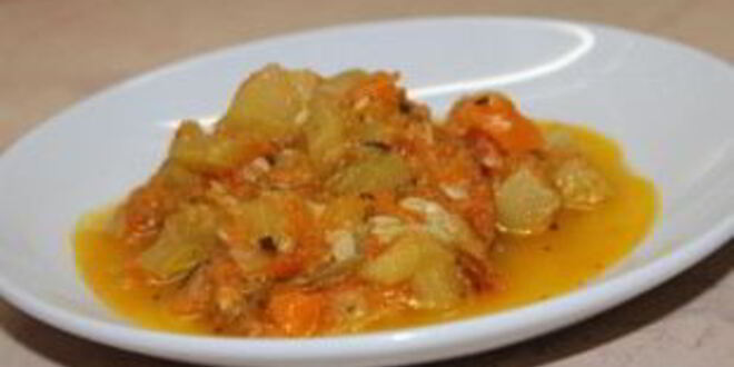 Рецепт овощного рагу из кабачков