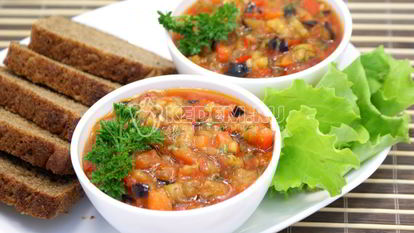 Рецепт Овощного рагу с баклажанами