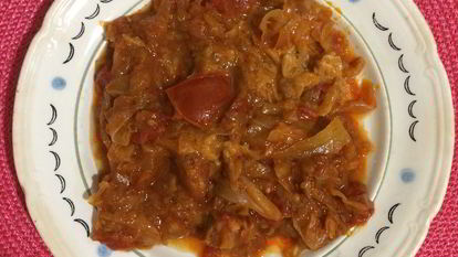 Рецепт Овощного рагу с капустой