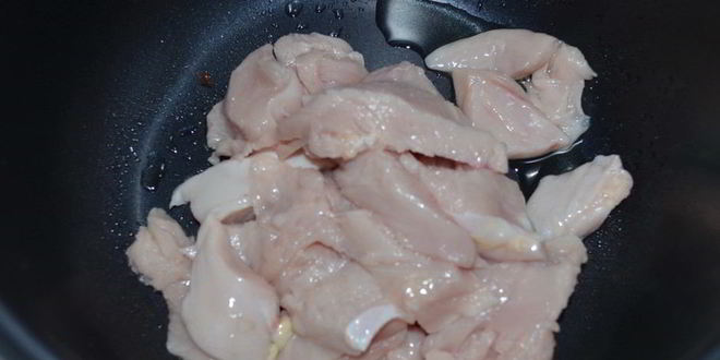 Рецепт овощного рагу с куриной грудкой