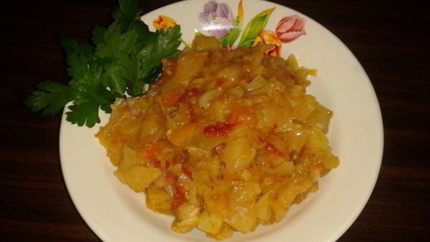 Рецепт овощного рагу с мясом