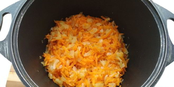 Рецепт овощного рагу с перловой крупой