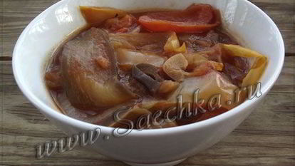 Рецепт Овощного рагу в мультиварке