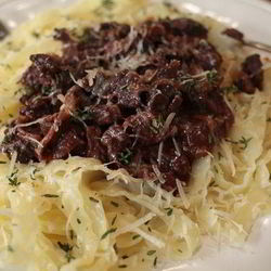 Рецепт Пасты с рагу из дичи