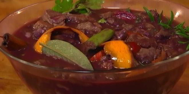 Рецепт пасты с рагу из дичи