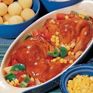 Рецепт Пикантного рагу из курицы по-карибски