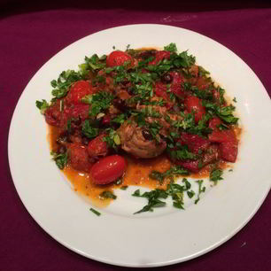 Рецепт Пирей-пирей куриное рагу по-португальски