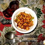 Рецепт Постного рагу из соевых бобов