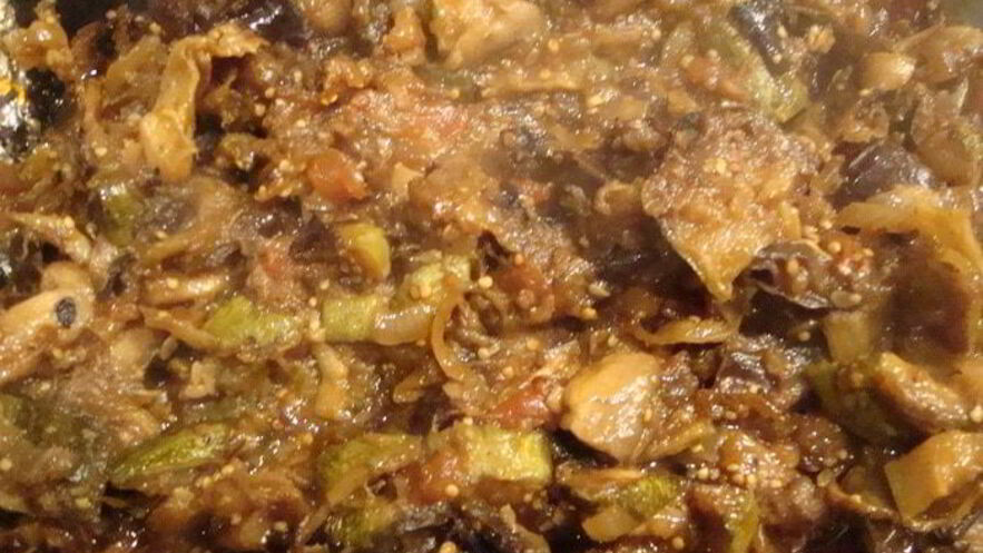 Рецепт постного запеченого овощного рагу