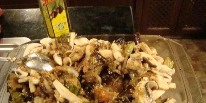 Рецепт постного запеченого овощного рагу