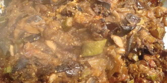 Рецепт постного запеченого овощного рагу