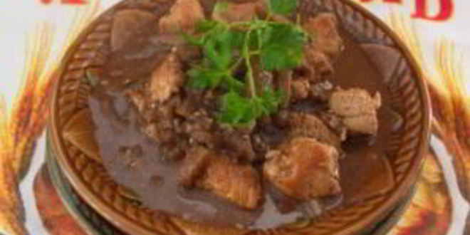 Рецепт рагу из баклажан с мясом