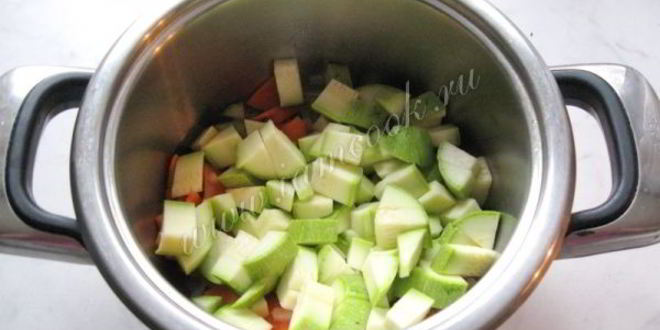 Рецепт рагу из баклажанов и кабачков