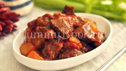 Рецепт Рагу из говядины с овощами
