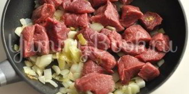 Рецепт рагу из говядины с овощами