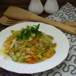 Рецепт Рагу из кабачков и капусты