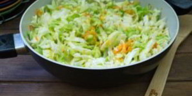 Рецепт рагу из кабачков и капусты