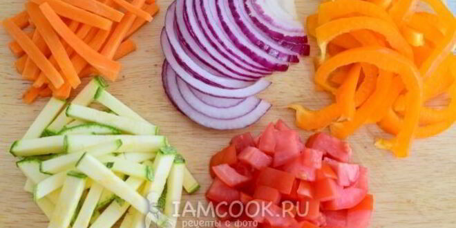 Рецепт рагу из кабачков с курицей