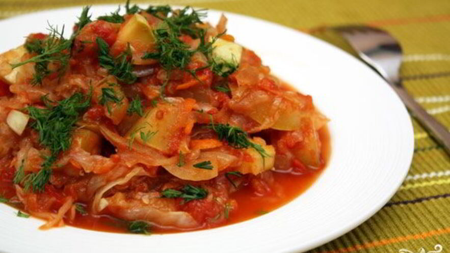 Рецепт рагу из капусты