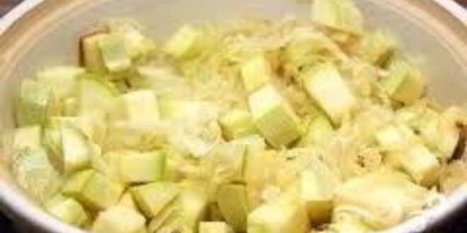 Рецепт рагу из капусты