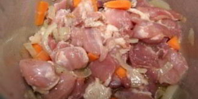 Рецепт рагу из картофеля и мяса