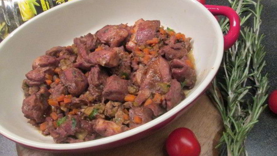 Рецепт рагу из кролика в вине с тальятелле