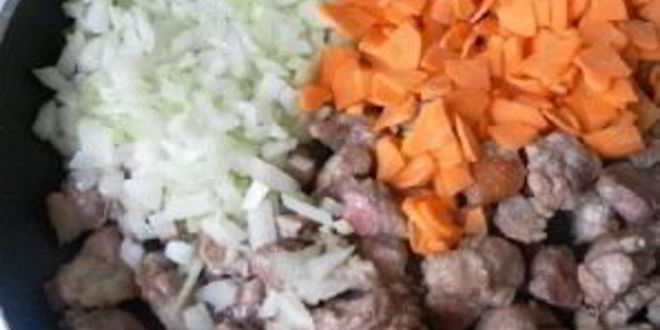 Рецепт рагу из свинины с овощами