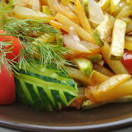 Рецепт Рагу с кабачками