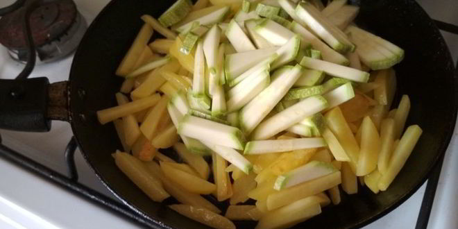 Рецепт рагу с кабачками