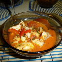 Рецепт Рыбного рагу с тмином