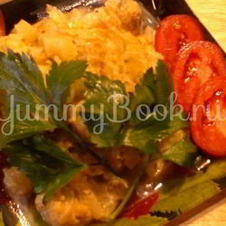 Рецепт Зеленого рагу в сливочном соусе