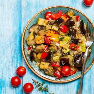 Рецепт Рататуя с баклажанами