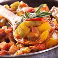 Рецепт Рататуя с мясом и картошкой