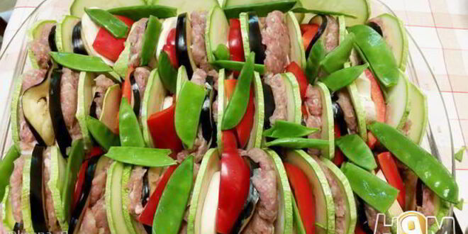 Рецепт рататуя с мясом