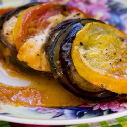 Рецепт Рататуя с сыром