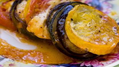 Рецепт Рататуя с сыром